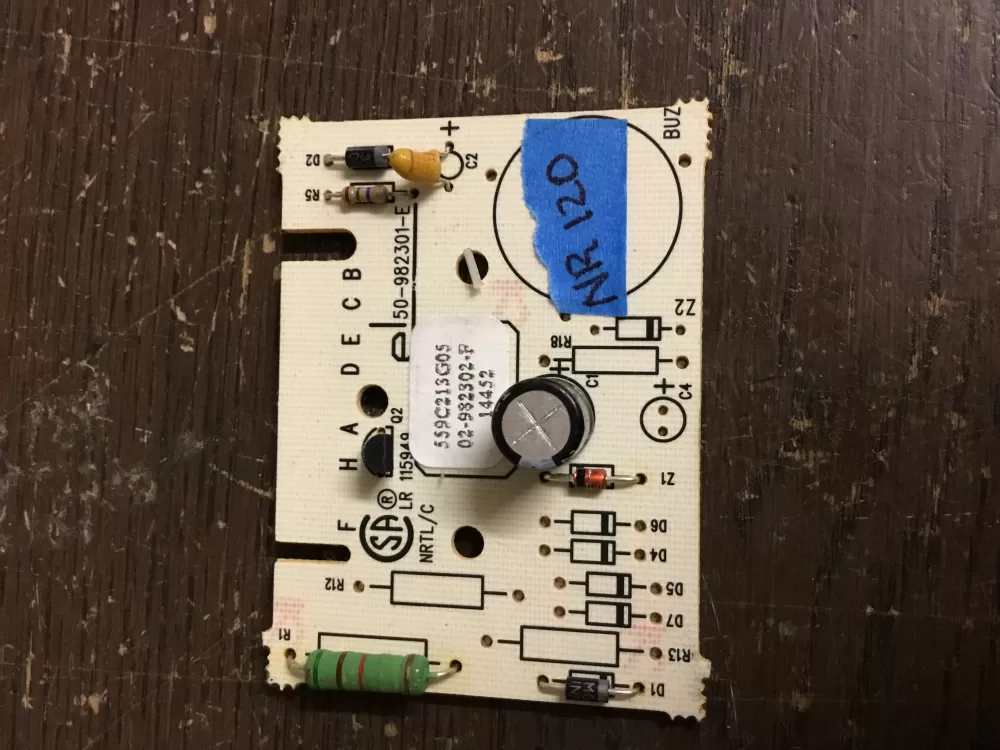 GE 559C213G05 50-982301- 50-982301- Dryer Control Board AZ21868 | NR120