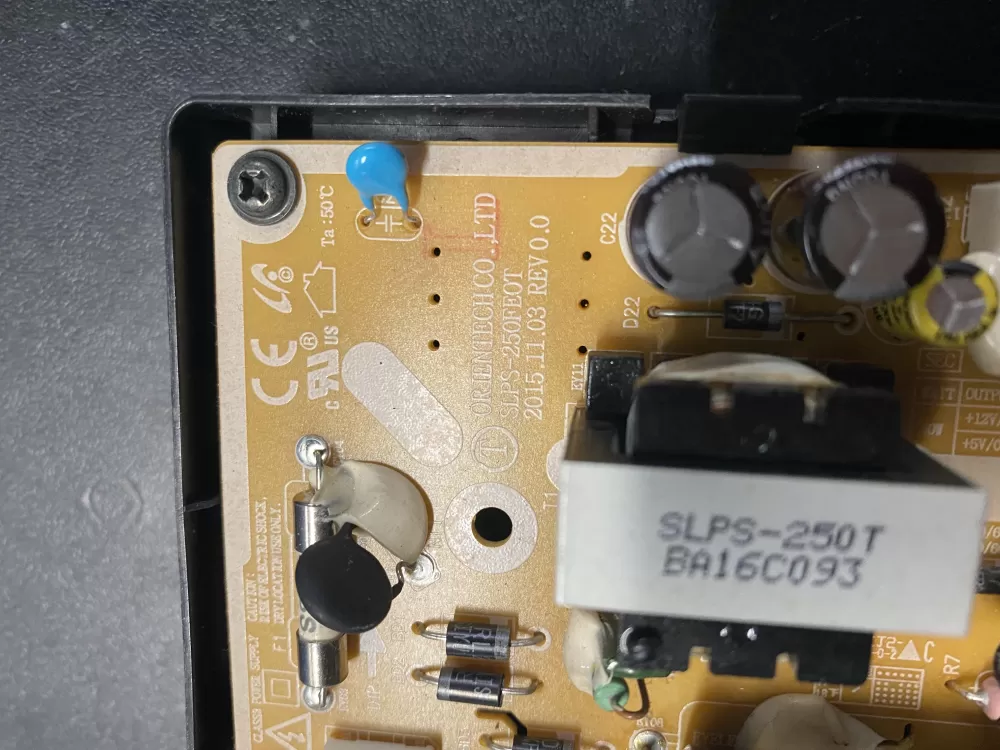 Samsung SLPS-250FE0T  DA92-00675A Oven Control Board Power Module