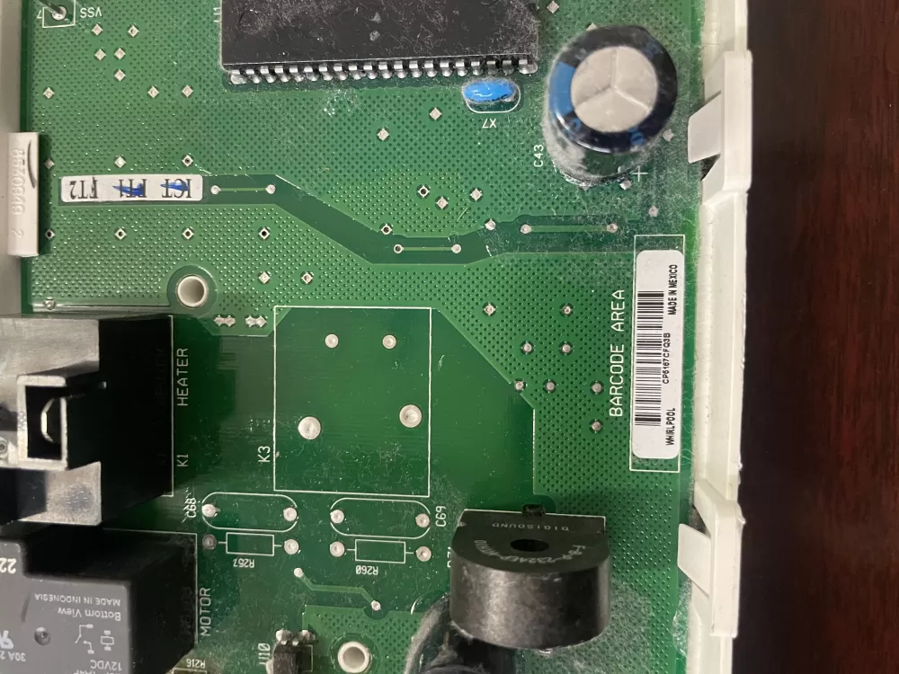 Whirlpool WP8546219 Dryer Control Board AZ35273 | KM301