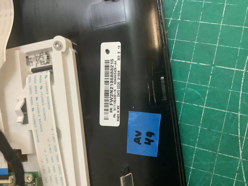 Washer Control Board Touchpad Panel User Interface W11130429 AZ219930 | ARV49