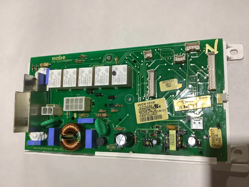 GE  Kenmore WH12X20274  AP5789049  2980590  PS8746229  WH12X10518  WH18X00001  E226586  234D2417G002R001 Washer Control Board