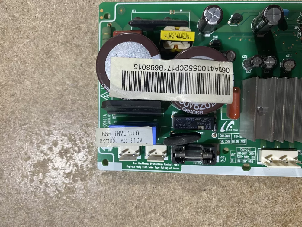 Samsung DA41-00552C Refrigerator Control Board AZ72938 | BK1364