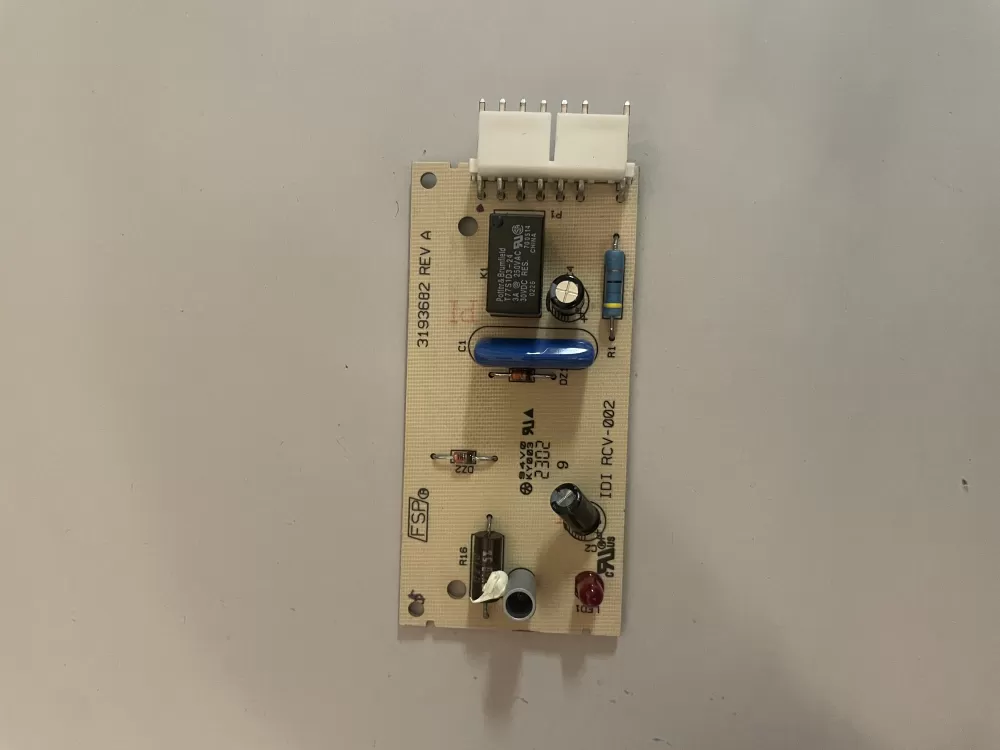 Whirlpool  Kenmore  Maytag  KitchenAid W10757851  AP5956767  W11629974  4389102  2198585  2198586  2220398  2220402  2255114  3452789  4388635  4389102R  PS10064583  TJ4389102R  W10193666  W10193840  W10290817 Refrigerator Ice Control Board