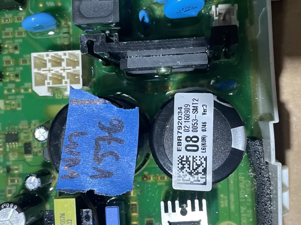 LG AP6235828 EBR79203408 PS12080587 Washer Control Board AZ89460 | Wmv576