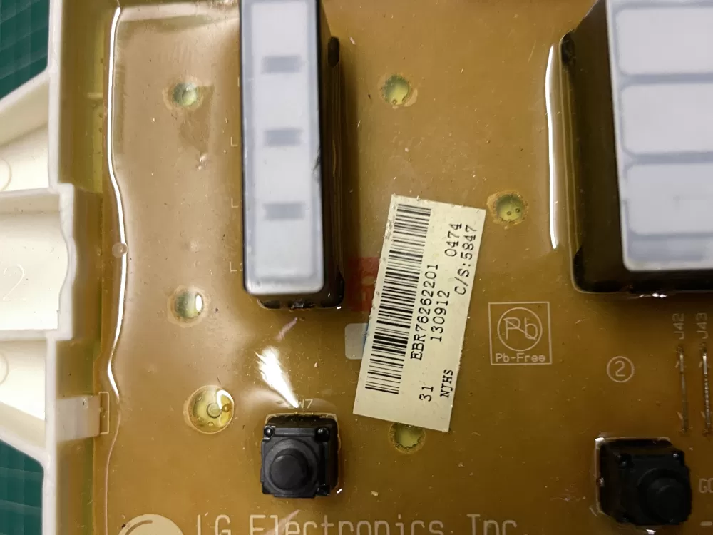 LG EBR76262201 EBR75446006 Washer Control Board AZ210435 | Wmv930