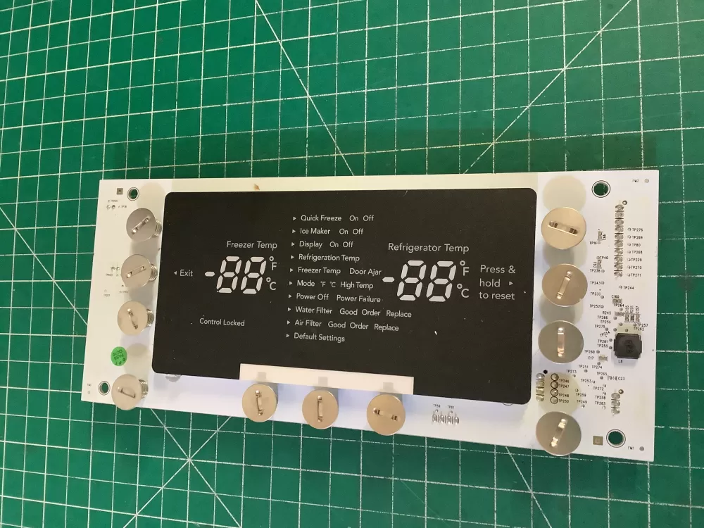 Frigidaire Electrolux A05860726/A Refrigerator Control Board Display