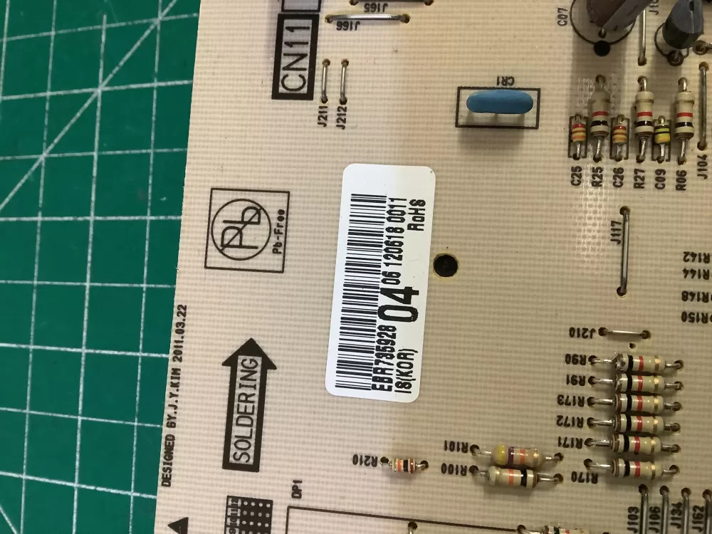 LG EBR73592804 Range Control Board AZ198618 | NR2765