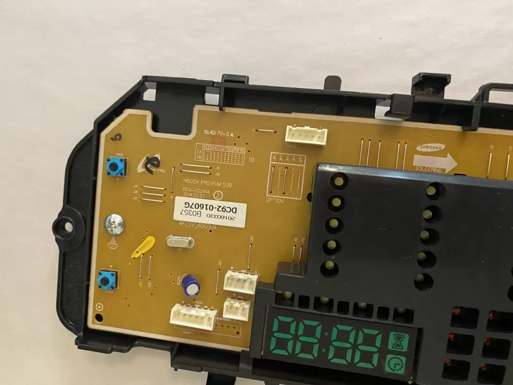 Samsung AP5916790 DC92-01607G PS9605959 Dryer Control AZ112987 | BKV664