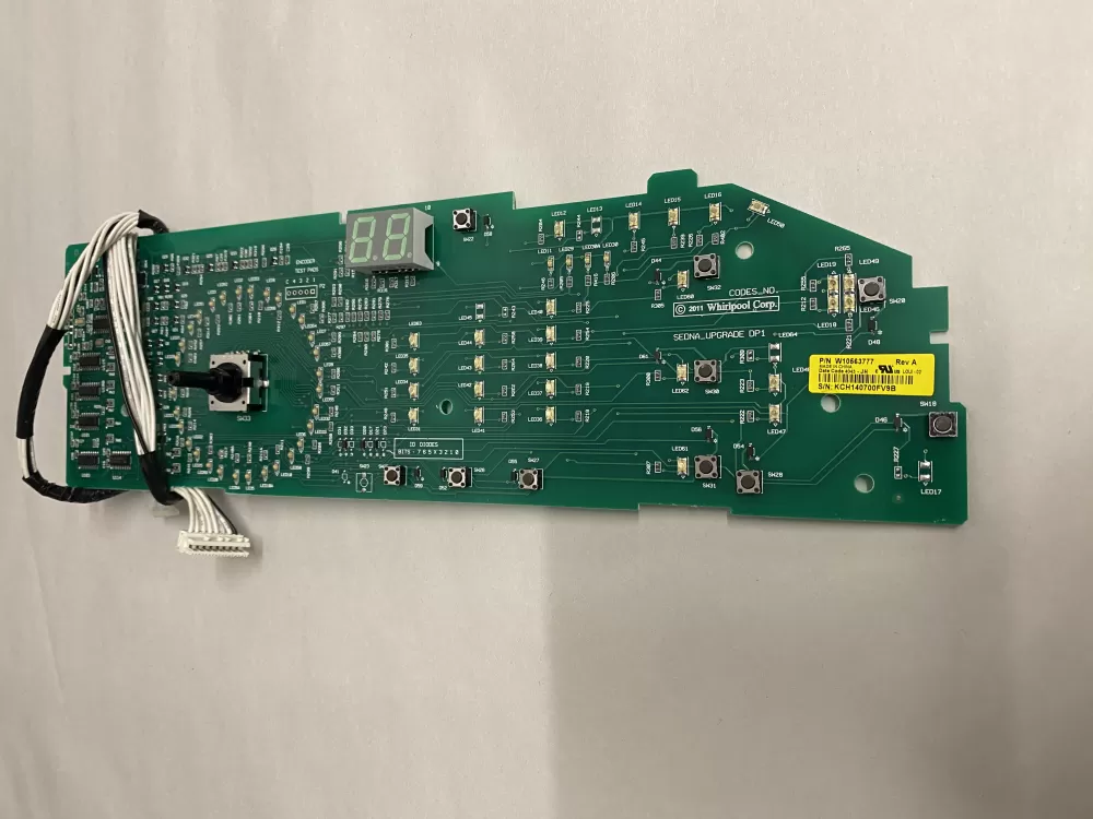 Whirlpool W10563777 Washer Control Board