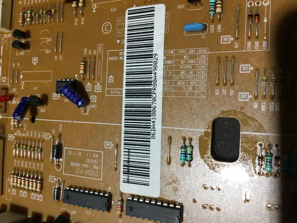 Samsung DA41-00670C DA41-00668A Refrigerator Control Board AZ76933 | NR2046