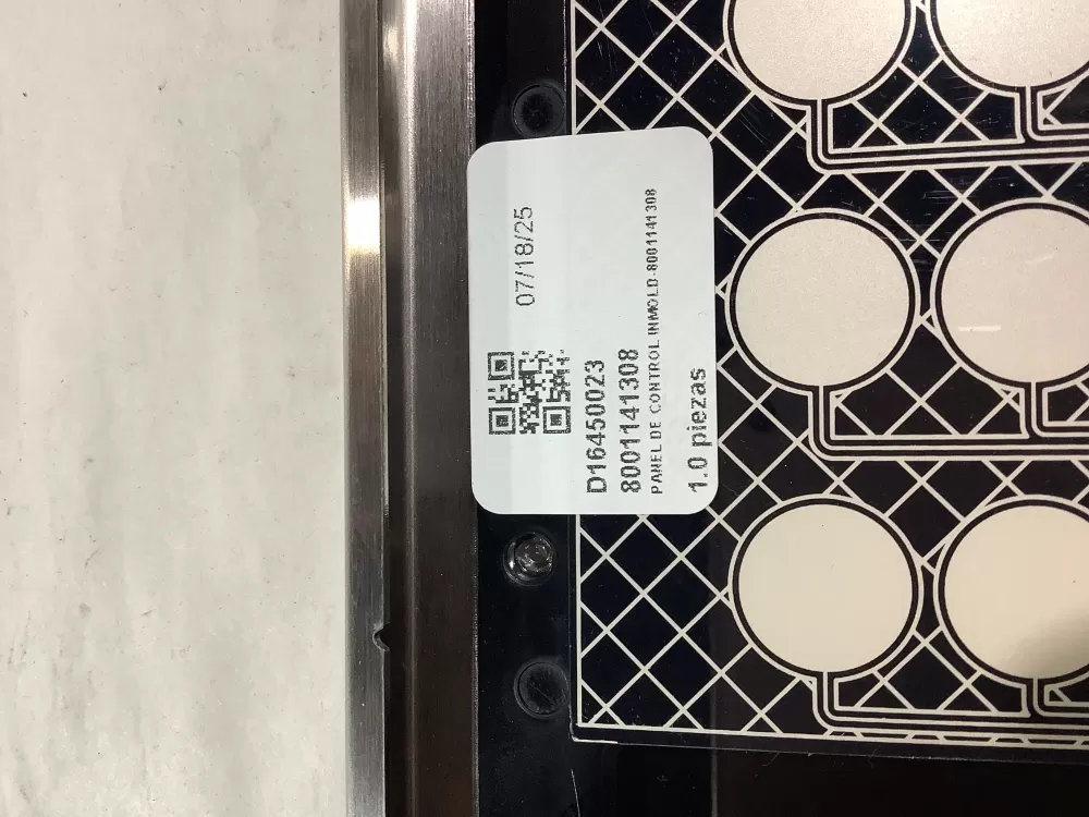 Wall Oven Control Panel D16450023 AZ184944 | Sl336