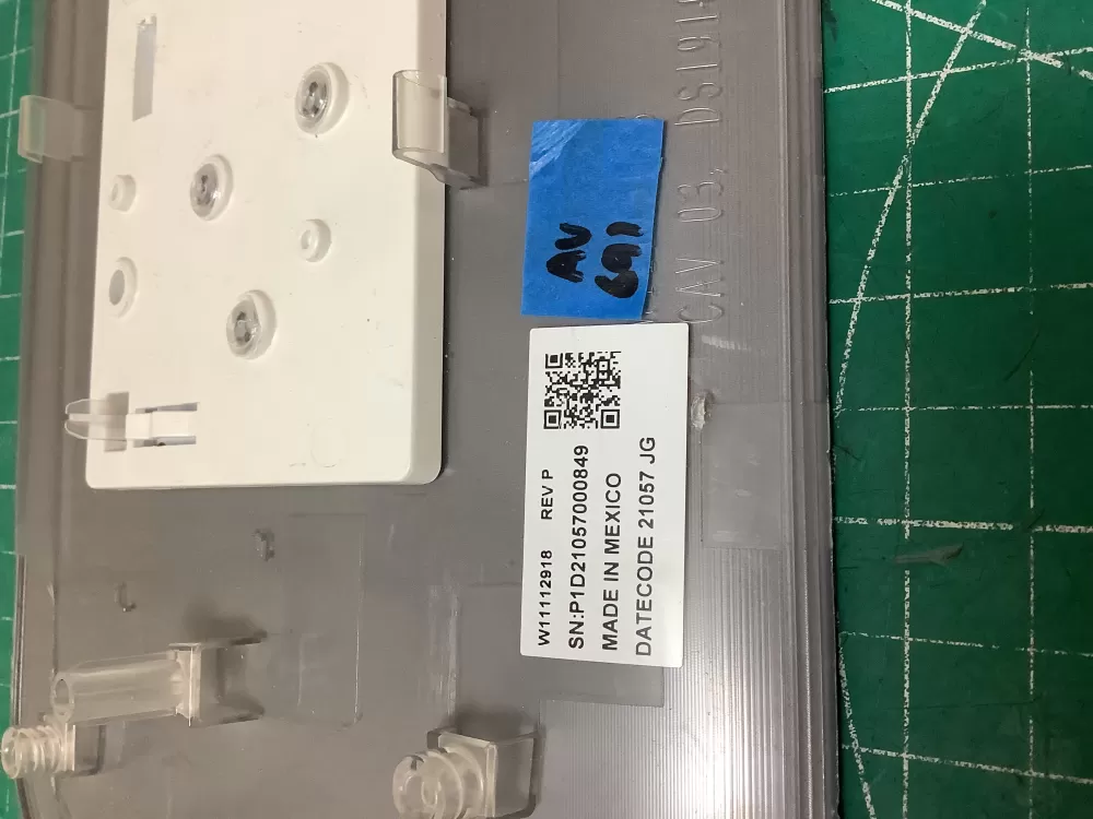 OEM Whirlpool Washer Control Panel W11112920 | KMV511 AZ226083 | ARV691