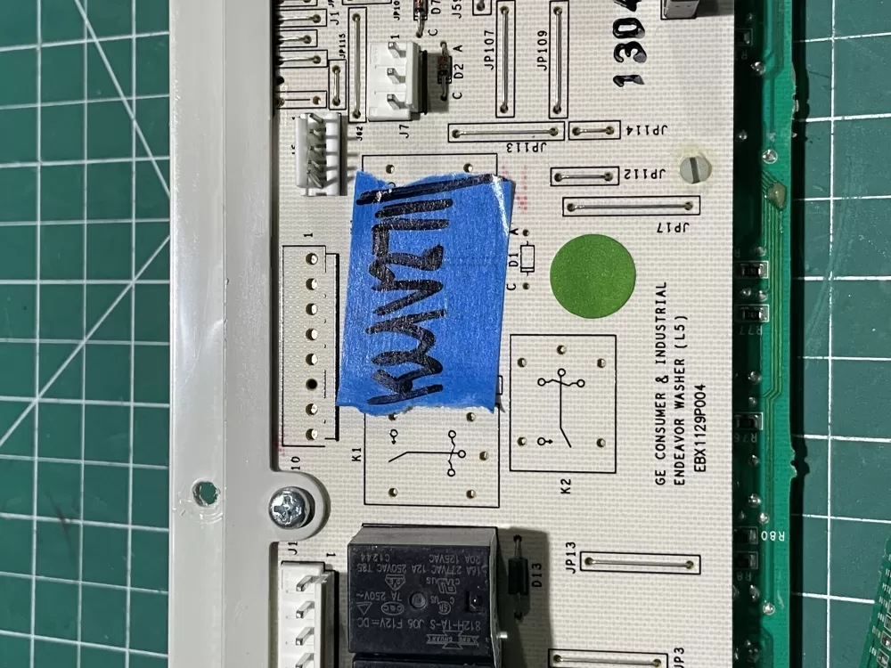 GE WH12X10614 175D5261G039 EBX1129P004 Washer Control Board AZ132501 | KMV271