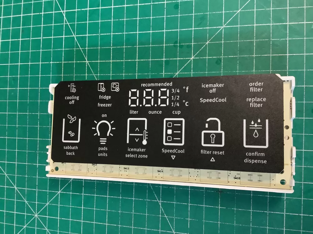 W10458217 W10521640 WPW10458217 Refrigerator Electronic Control Board