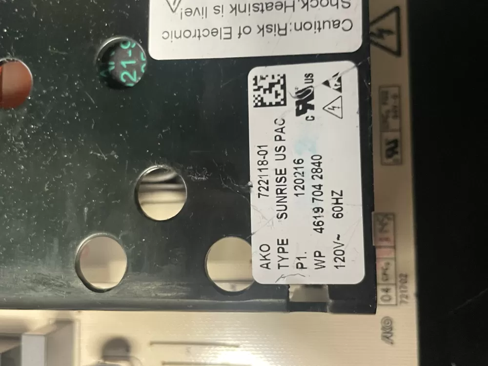 Maytag W10192965 Whirlpool Washer Motor Control Board AZ10593 | 1612