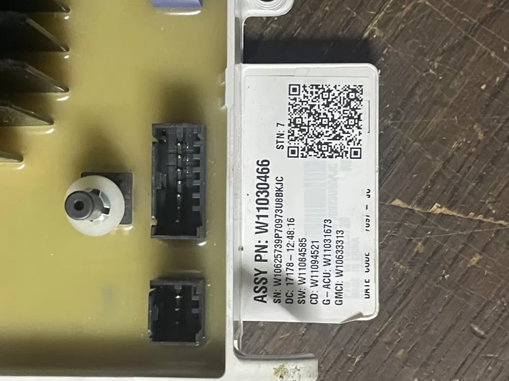 Whirlpool W11030466 W11089549 Washer Control Board AZ47739 | Wm942