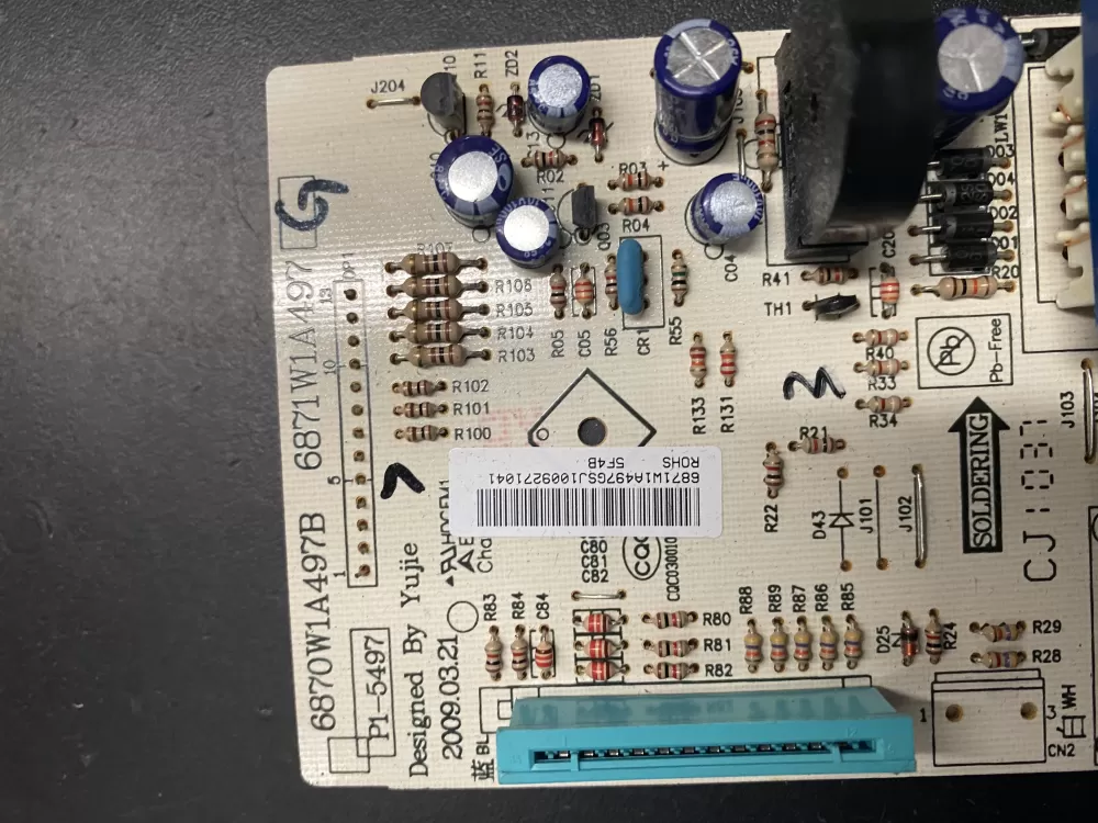Kenmore 6871W1A497G Microwave Control Board AZ14914 | BK1414