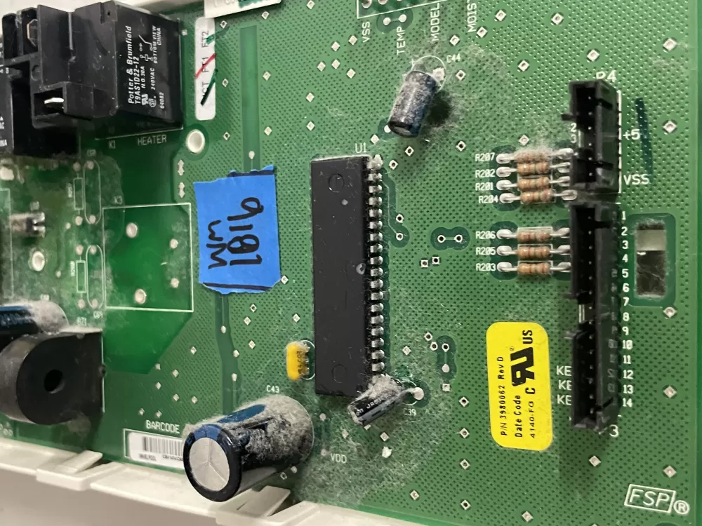 Whirlpool Kenmore WP8546219 3980062 A Dryer Control Board AZ210891 | Wm1816