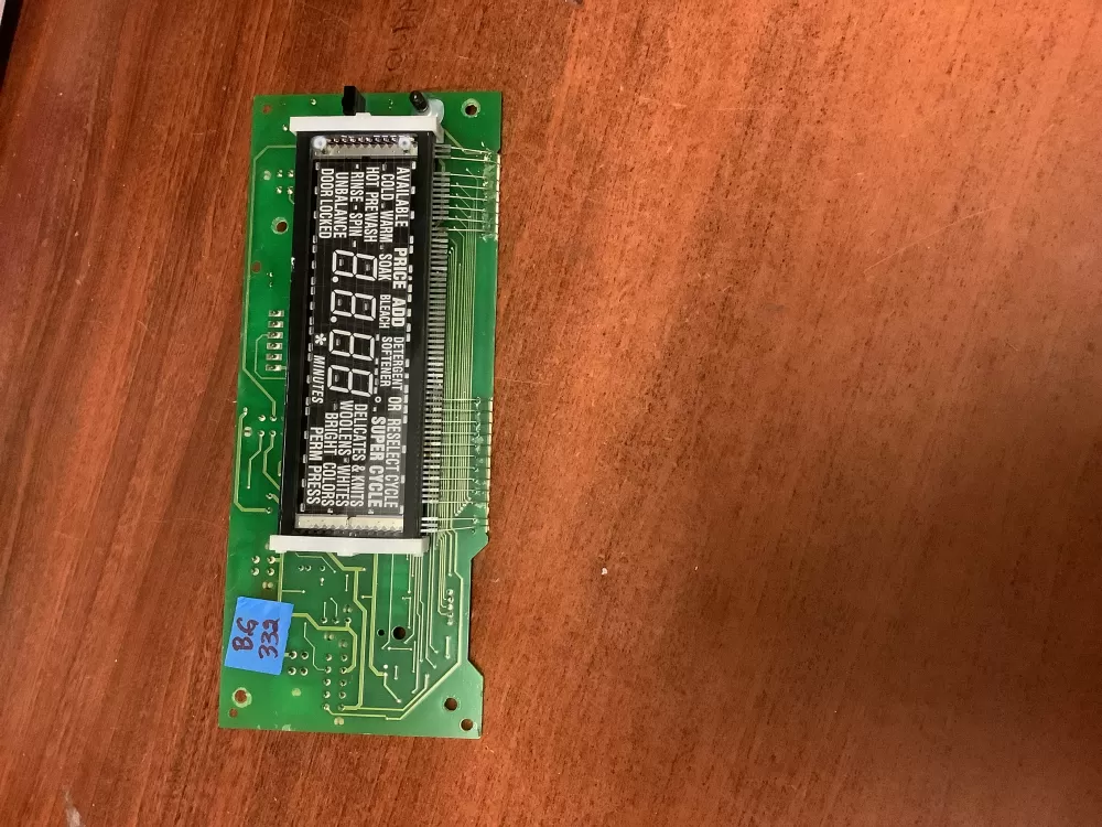 Maytag 2206994 E211075 S4 Washer Control Board Display AZ225074 | BG332