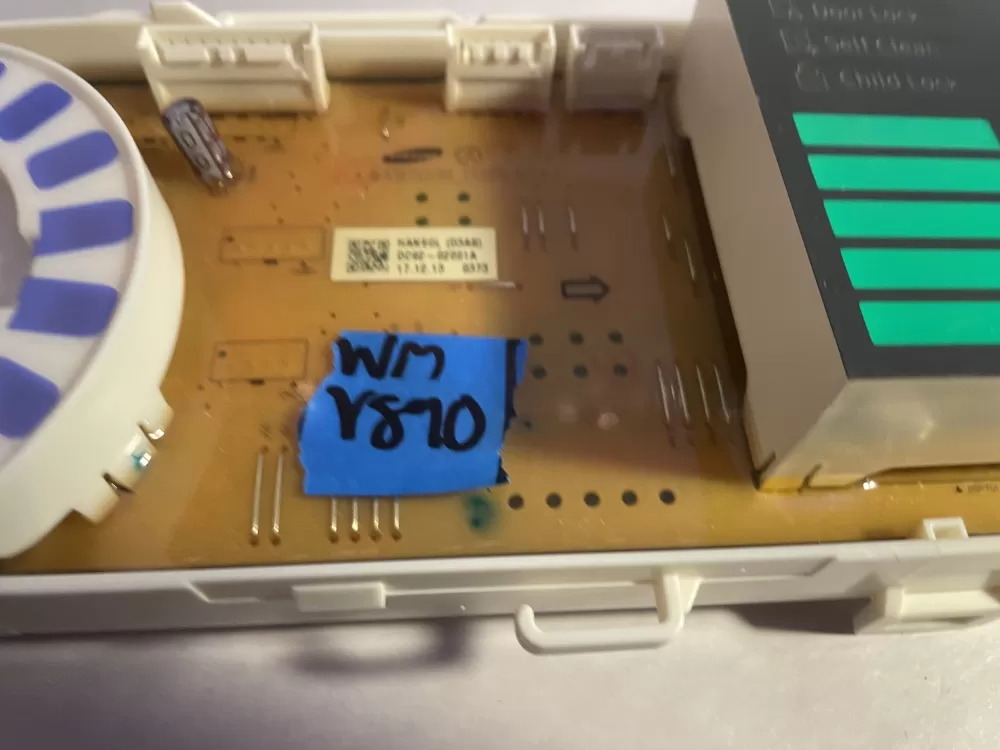 Samsung DC92 02001A AP6243666 DC92 02005A Washer Control Board AZ196945 | Wmv890