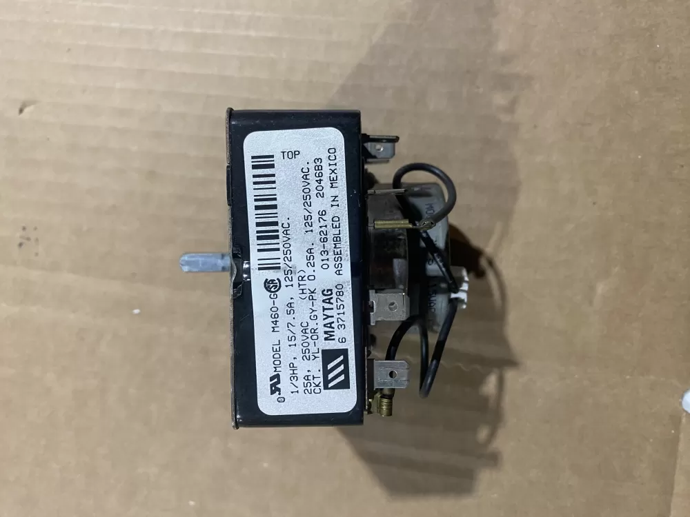 Whirlpool 013-62176  6 3715780  63715780  Dryer Timer