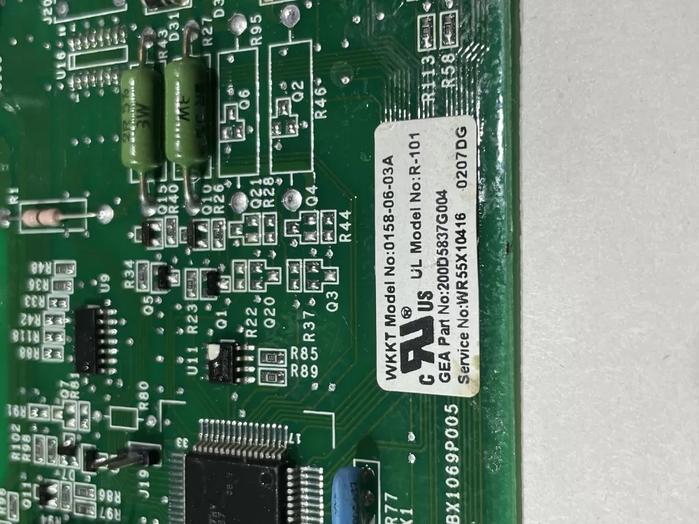 GE 200D5837G004 WR55X10942C Refrigerator Control Board AZ143732 | Wm2415