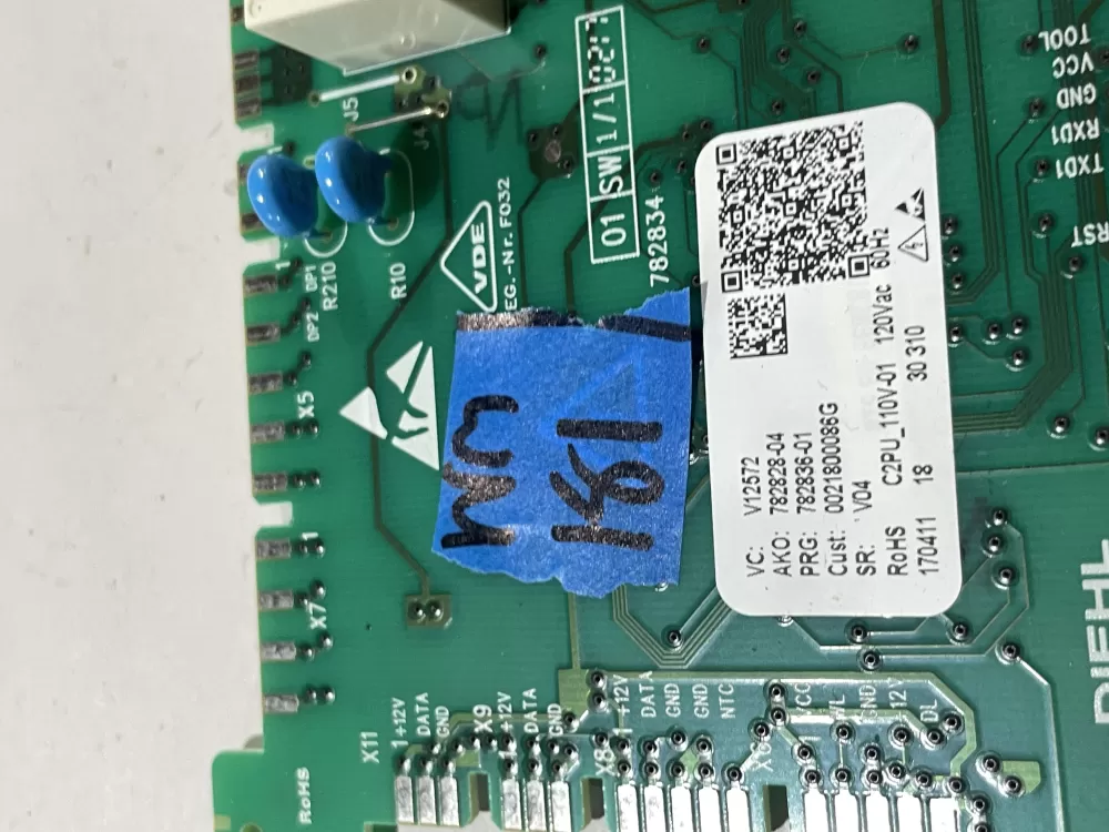 Fisher and Paykel WH2424P1 Washer Main Control Board AZ162543 | Wm181