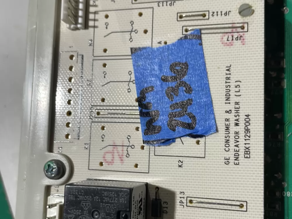 GE 175D5261G040 EBX1129P004 WH12X10614 Washer Control Board AZ145744 | Wm2436