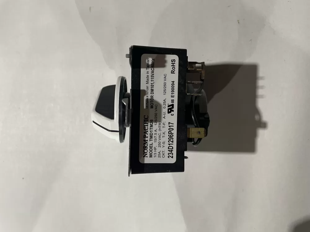 Kenmore  General Electric WE4M521 WE04X22654 PS11721520 234D1296P017 Dryer Timer