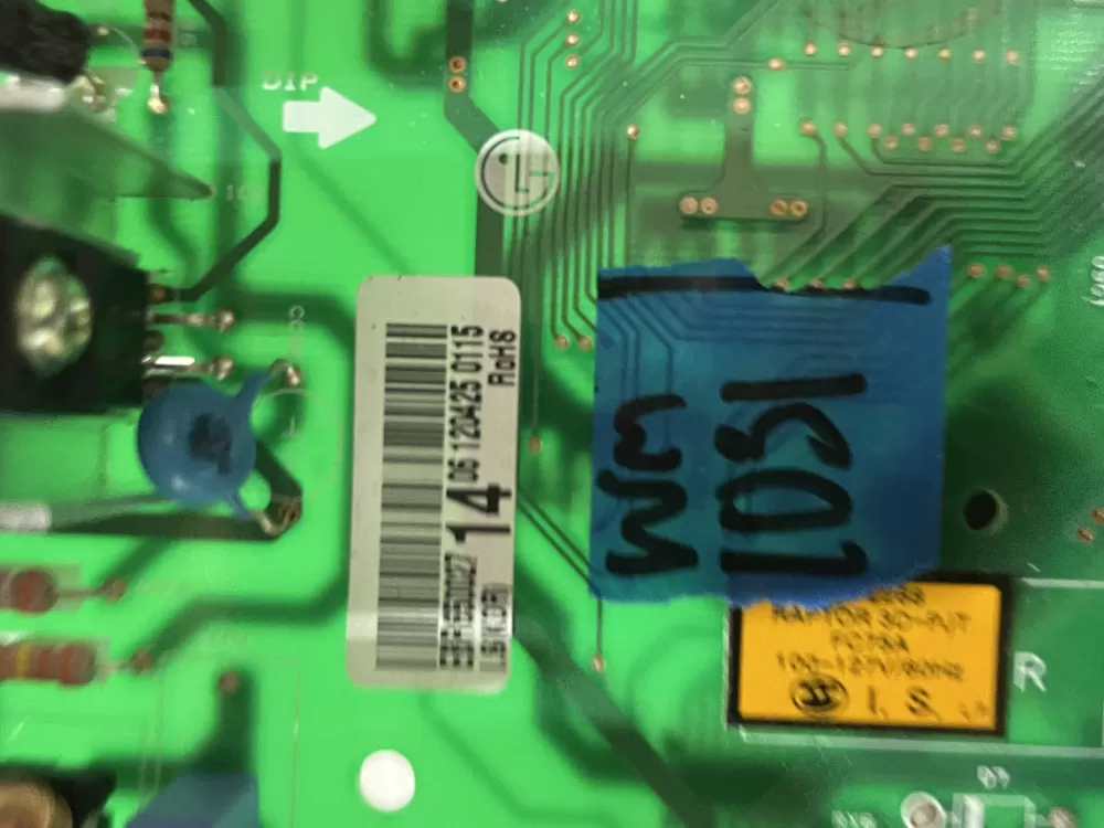 LG Kenmore EBR65002714 Refrigerator Control Board AZ192448 | Wm1031