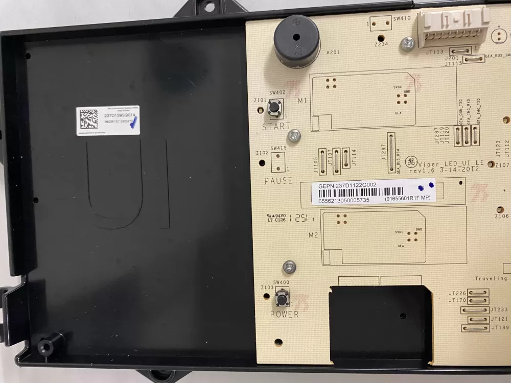 GE 237D1395G014 237D1122G002 WH12X20500 Washer Control Board AZ188427 | BKV866