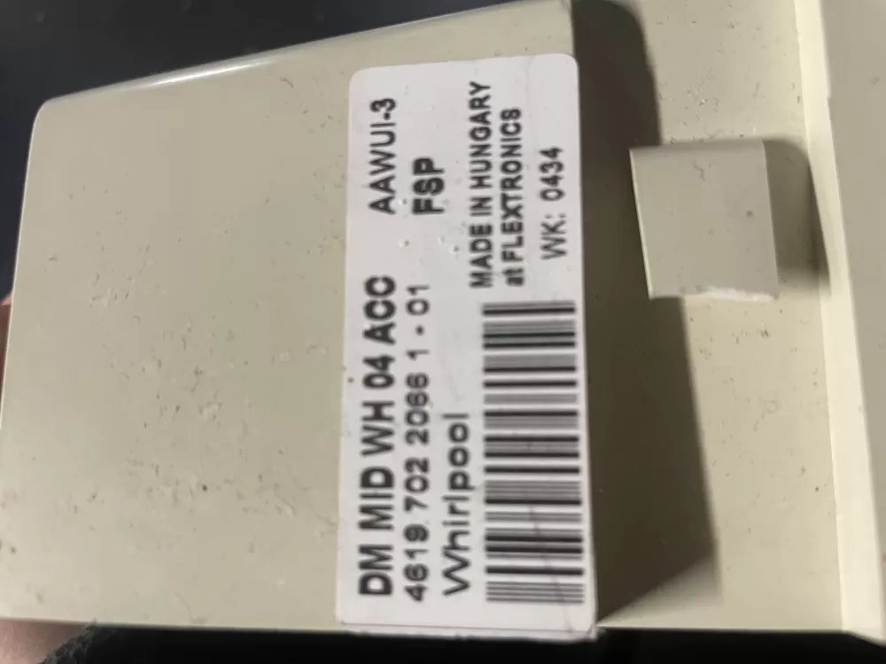 Whirlpool 461970220662 01 Washer User Interface Control Board AZ6371 | WmV338