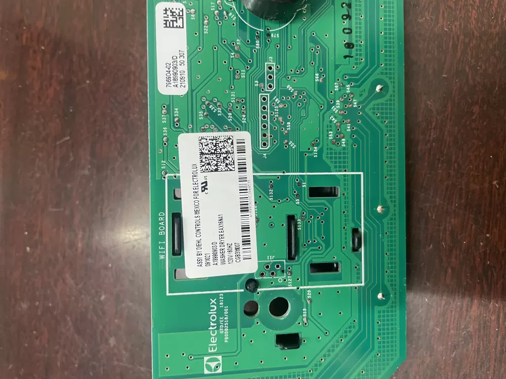 Electrolux A18990903 Washer Dryer UI Display Control Board AZ34754 | KM1702