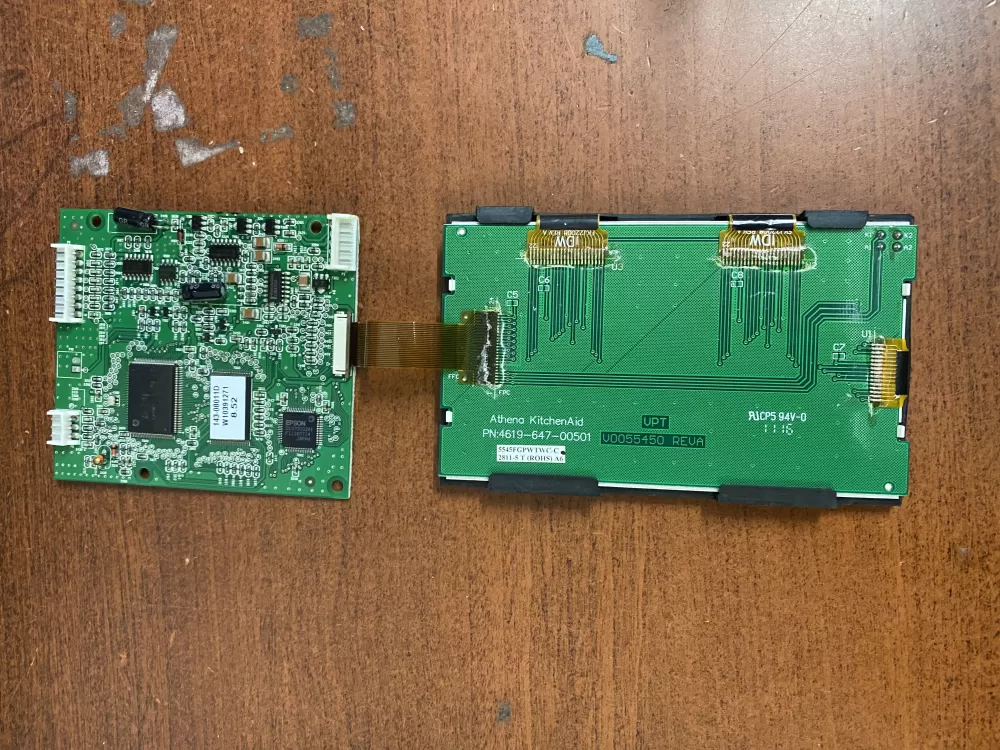 KITCHENAID MICROWAVE DISPLAY BOARD PART # W10143962 AZ98519 | BK1408