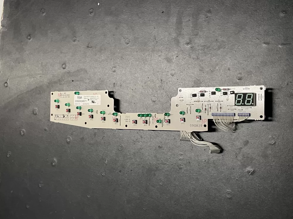 GE 165D7803P301 Dishwasher Control Board