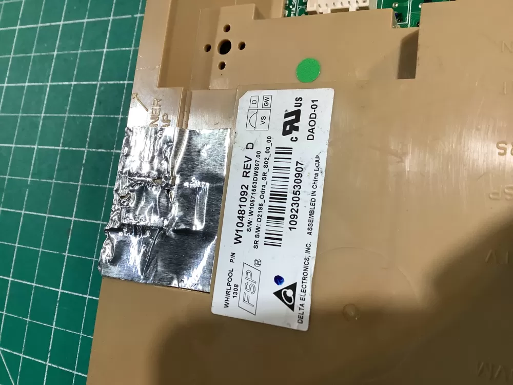 Kenmore W10481091 W10866118 AP6027291 Dishwasher Control Board AZ168558 | NR2580