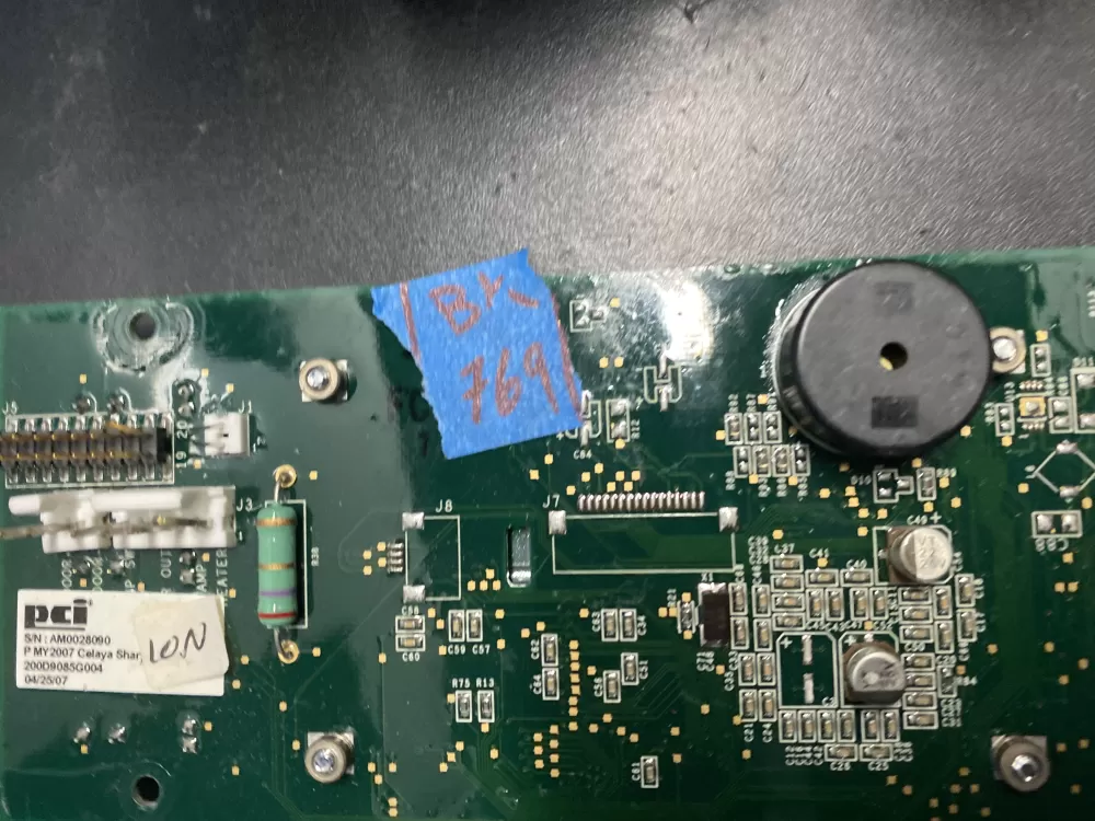 GE 200D9085G004 User Interface Display Screen Control Board AZ13682 | BK769