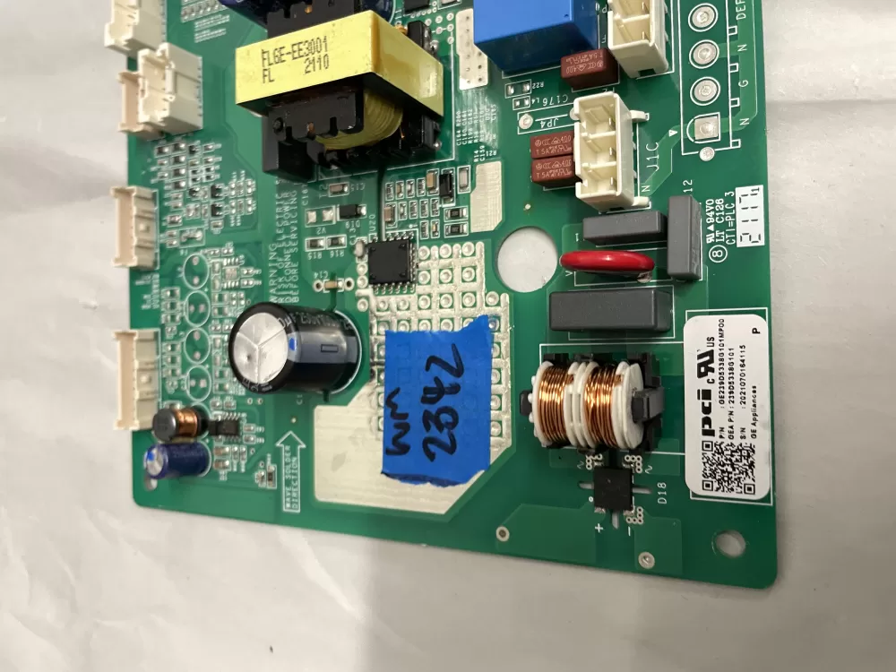 GE 239D5338G101 Refrigerator Main Control Board AZ207728 | Wm2342