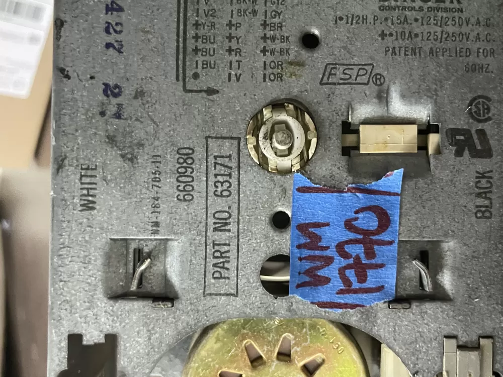 Kenmore 63171 Washer Timer AZ45451 | Wm1770