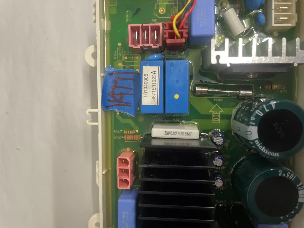 LG 6870EC9093A 0 6871EC2025D Washer Control Board AZ209831 | KMV477