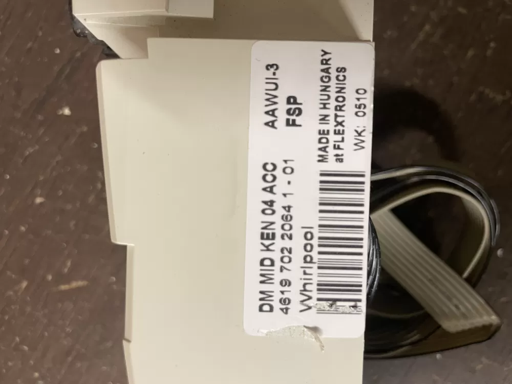 Whirlpool 4619 702 2064 1 01 Washer Control Board  AZ44209 | WMV150