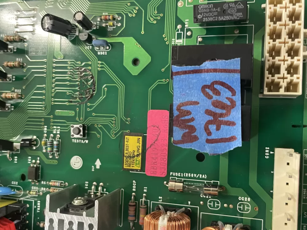 LG EBR41956402  Refrigerator Main Control Board AZ44656 | Wm1736