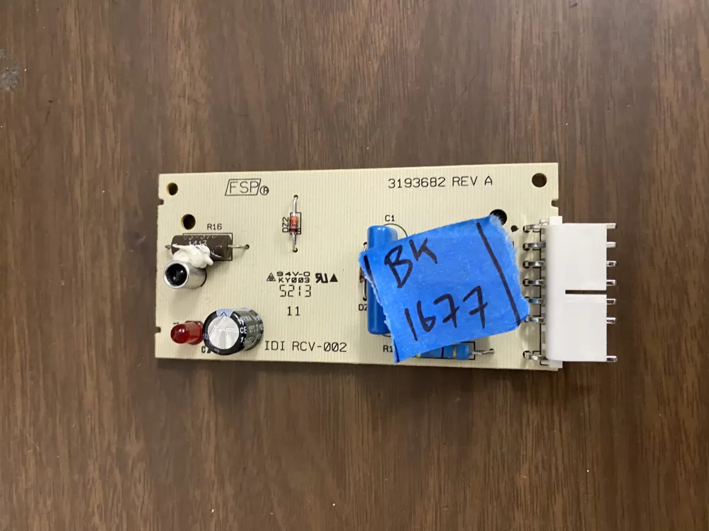 Kenmore KitchenAid W10290817 Refrigerator Control Board Ice AZ32080 | BK1677