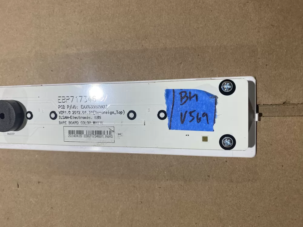 LG EBR71734601 Refrigerator Control Board AZ63681 | BKV569