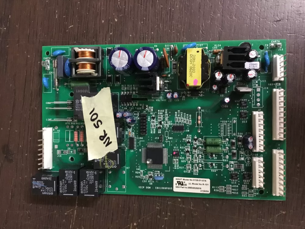 GE WR55X10942 WR55X10942C Refrigerator Control Board AZ8207 | NR501