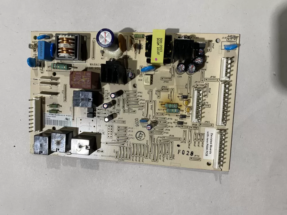 GE 200D6221G028 EBX1110P002 Refrigerator Control Board
