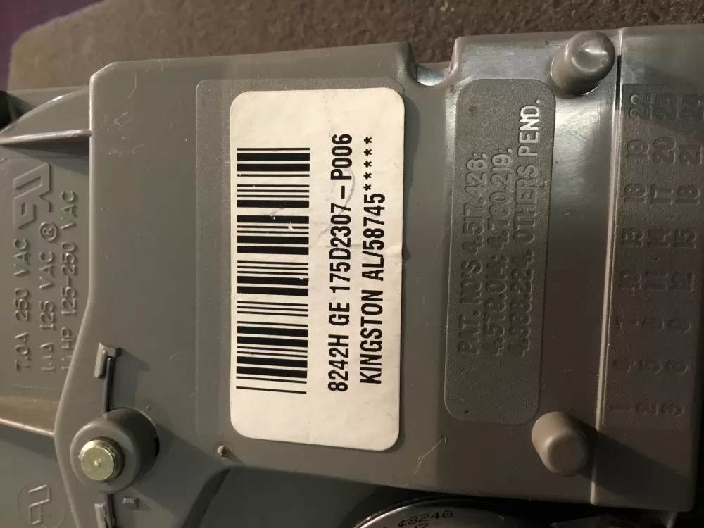 GE 175D2307P006 WH12X1021 Washer Timer AZ100058 | NR119