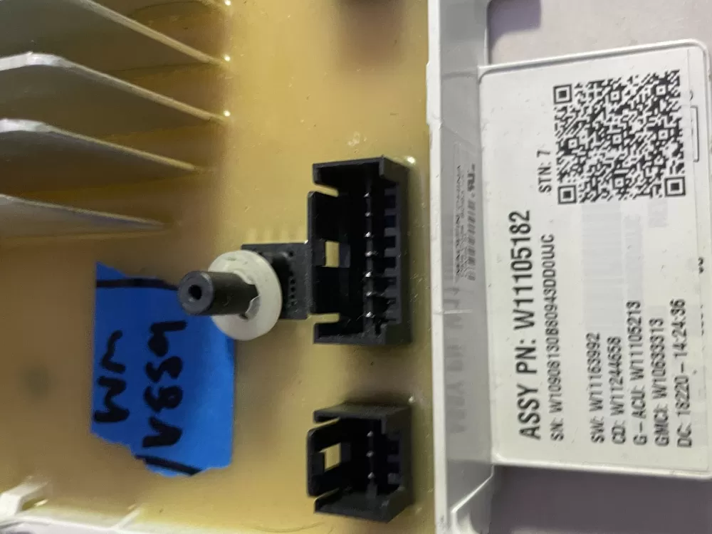 Kenmore W11105182 W11175259 PS12348363 Washer Control Board AZ197169 | Wmv889