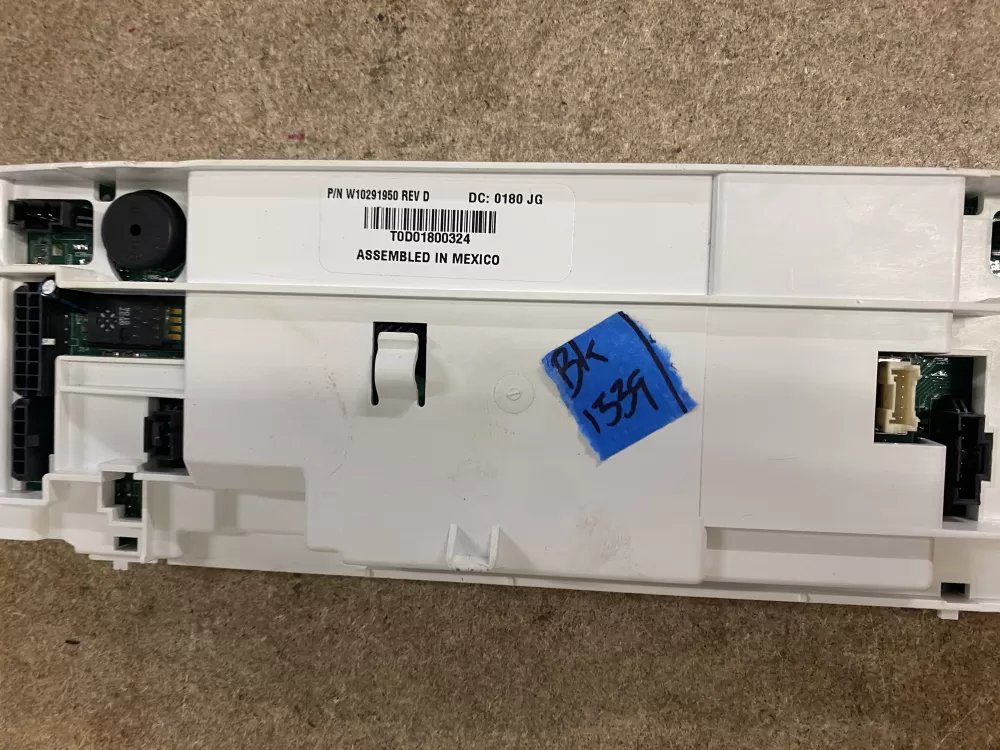 Whirlpool W10291950 Refrigerator Control Board Dispenser AZ77652 | BK1539