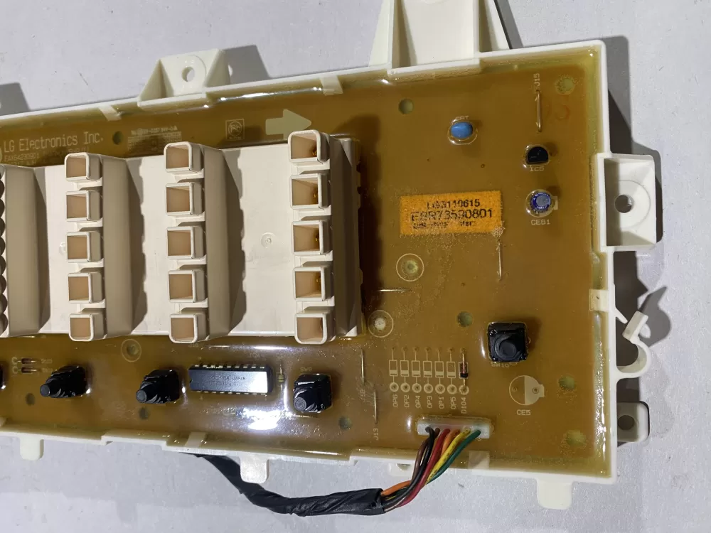 LG EBR73590801 Dryer Control Board AZ153658 | BK2507